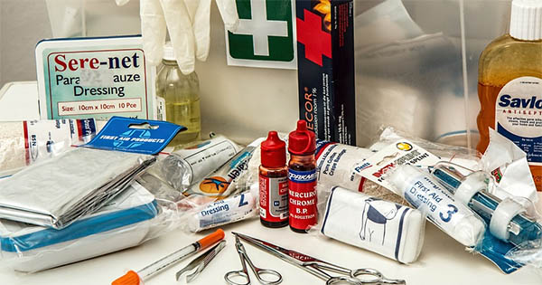 What do you have in your first aid kit?