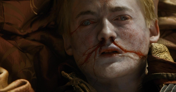 Game of Thrones personality quiz result showing poisoned death outcome