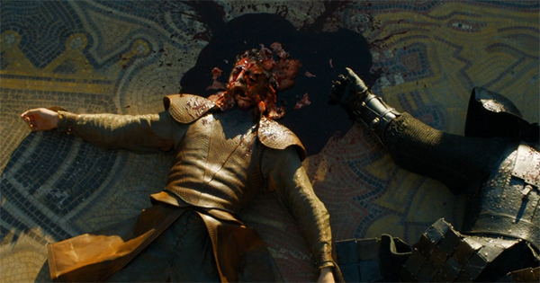 Game of Thrones personality quiz result showing skull crushed death outcome