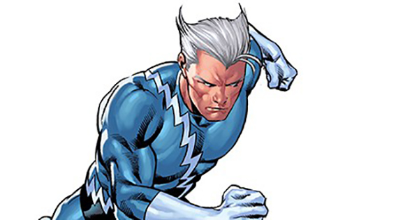 Quicksilver Avenger personality quiz result showing speedster superhero character