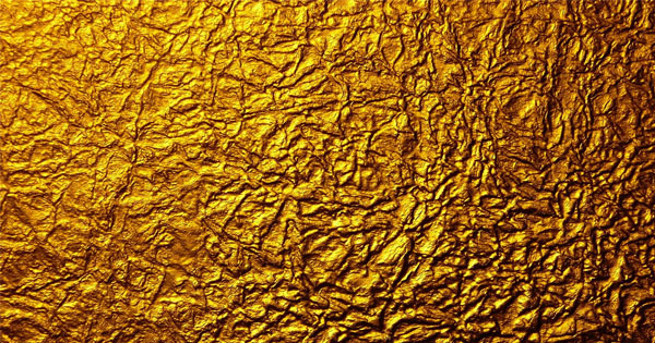 Vibrant gold color personality quiz result with warm golden hues