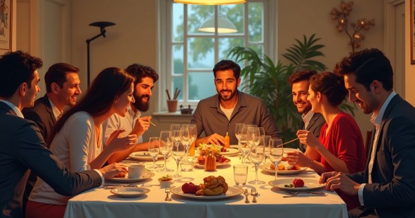 You're at a dinner party in your new country. The host speaks zero English. You: