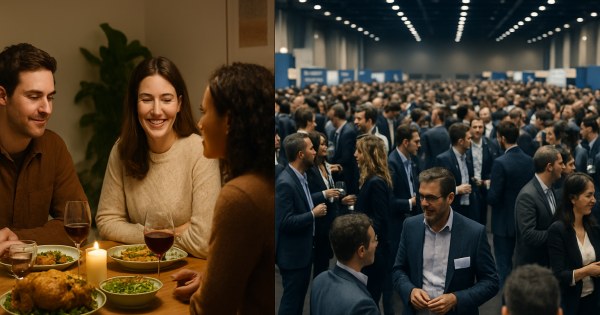 Would you rather have a small circle of deep friends or a huge network of connections?