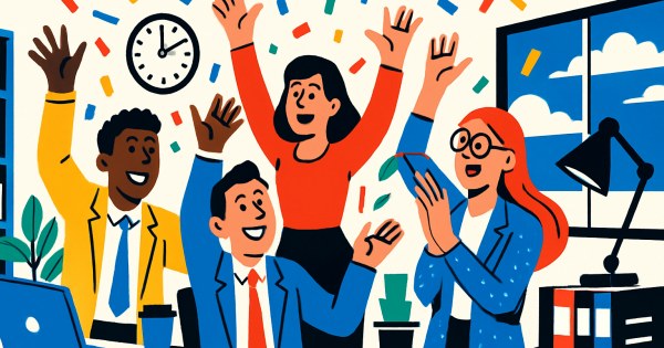 Your team just pulled off a massive win. How do you celebrate?